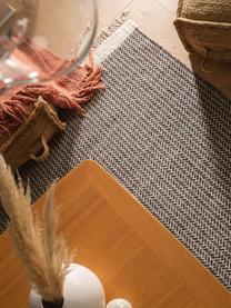 Alfombra artesanal de lana con flecos Kim, 80% algodón, 20% poliéster

Las alfombras de lana se pueden aflojar durante las primeras semanas de uso, la pelusa se reduce con el uso diario., Negro, beige, An 80 x L 120 cm (Tamaño XS)