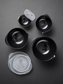Schüssel Margrethe, verschiedene Größen, Melamin-Kunststoff, Schwarz, Ø 18 x H 13 cm