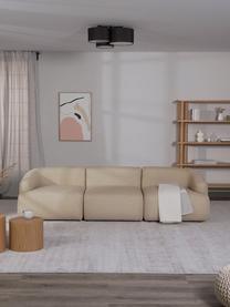 Canapé modulable 3 places Sofia, Tissu beige, larg. 278 x prof. 95 cm
