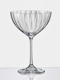 Coppa champagne in cristallo Luisa 6 pz, Cristallo, Trasparente, Ø 12 x Alt. 18 cm, 340 ml