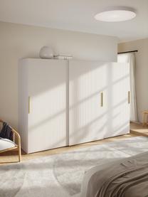 Modulárna šatníková skriňa s posuvnými dverami Simone, šírka 300 cm, niekoľko variantov, Drevo, svetlobéžová, Premium, Š 300 x V 236 cm