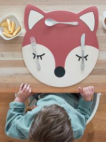 Tischset Fuchs, Kunststoff, Rot, Weiß, Schwarz, B 38 x L 38 cm