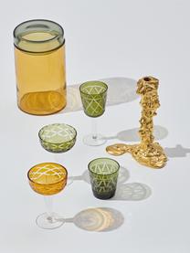 Set de copas pompadour de champán Cuttings, 6 uds., Vidrio, Multicolor, Ø 10 x Al 15 cm, 150 ml
