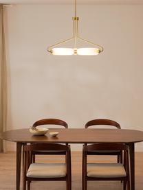 Závesná LED lampa Tate, Odtiene zlatej, biela, Ø 82 x V 83 cm