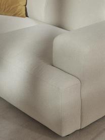 Sofa Melva (2-Sitzer), Bezug: 100 % Polyester Der strap, Gestell: Massives Kiefern- und Fic, Füße: Kunststoff, Webstoff Off White, B 198 x T 101 cm