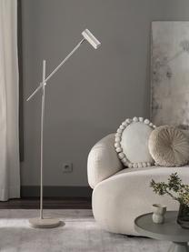 Moderní lampa na čtení Cassandra, Béžová, matná, V 152 cm