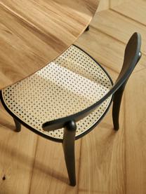 Holzstühle Richie mit Wiener Geflecht, 2 Stück, Sitzfläche: Rattan, Gestell: Buchenholz, massiv, Beige, Buchenholz, B 45 x H 75 cm