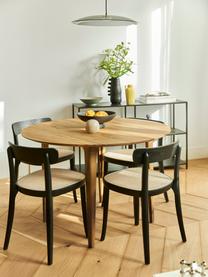Holzstühle Richie mit Wiener Geflecht, 2 Stück, Sitzfläche: Rattan, Gestell: Buchenholz, massiv, Beige, Buchenholz, B 45 x H 75 cm