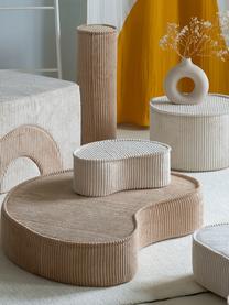 Sitzlandschaft Beans aus Cord, 2-tlg., Bezug: Cord (100 % Polyester) au, Cord Beige, B 95 x T 78 cm