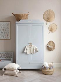 Kast Luca, Handvatten: messing, Wit, B 90 x H 165 cm