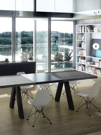 Table extensible aspect béton Apex, 200 - 250 x 100 cm, Aspect béton, larg. 200 - 250 x prof. 100 cm