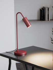 Grande lampe de table Curve, Pourpre, larg. 23 x haut. 51 cm