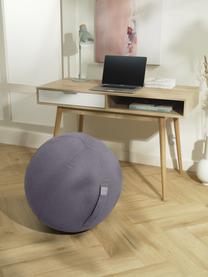 Sitzball Felt mit Tragegriff, Bezug: Polyester (Filzimitat), Webstoff Hellgrau, Ø 65 cm