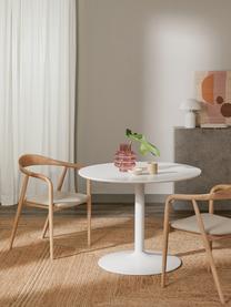 Runder Esstisch Menorca, Ø 100 cm, Tischplatte: High Pressure Laminat (HP, Weiss, Ø 100 cm