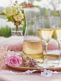 Karafa na vodu Golden Twenties, 1 l, Sklo, Priehľadná s pozláteným okrajom, 1 l