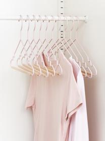 Kleiderbügel Adult Top, 10 Stück, Holz, Stahl, pulverbeschichtet, Rosa, B 39 x H 20 cm