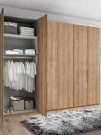 Drehtürenschrank Monaco, 6-türig, Korpus: Holzwerkstoff, foliert, Griffe: Metall, beschichtet, Holz, B 295 x H 216 cm