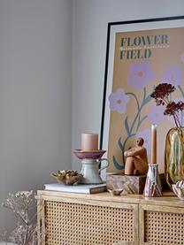 Poster Camelia met lijst, Lijst: grenenhout, Lichtbruin, Lavendel, B 52 x H 72 cm