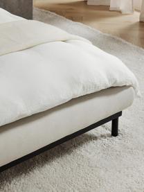 Čalouněná postel Meya, Světle béžová, Š 140 cm, D 200 cm