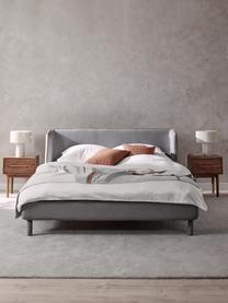 Čalúnená posteľ Luma, Sivá, Š 140 x D 200 cm