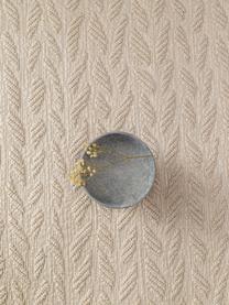 In- & Outdoor-Teppich Braided mit Blattmuster, 100 % Polypropylen, Hellbeige, B 120 x L 170 cm (Größe S)