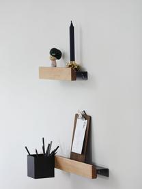 Caja de cocina de acero Flex, Acero recubierto, Negro, An 11 x Al 11 cm