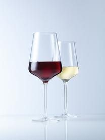 Poháre na červené víno Puccini, 6 ks, Krištáľové sklo, Priehľadná, Ø 11 x V 26 cm, 750 ml