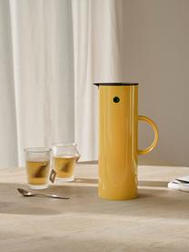 Brocca isotermica EM77, 1 L, Plastica ABS con inserto in vetro, Giallo sole, lucido, 1 L