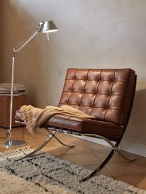 Lampa podłogowa Tolomeo Lettura, Stelaż: aluminium, stal powlekana, Odcienie srebrnego, W 167 cm