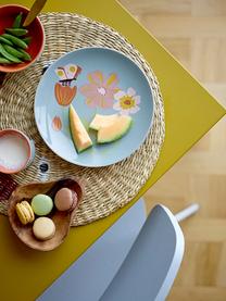 Kindertafel Rese, MDF, rubberhout, Mosterdgeel, B 73 x D 55 cm
