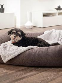 Prošívaná podložka pro domácí mazlíčky Cozy, různé velikosti, Samet (100 % polyester), Světle šedá, světle modrá, Š 50 cm, H 70 cm