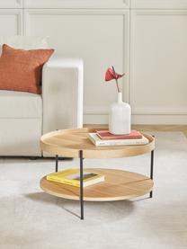 Okrúhly drevený konferenčný stolík Renee, Dubové drevo, Ø 69 cm