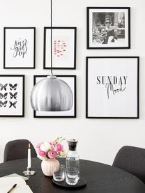 Gerahmter Digitaldruck Hepburn, Bild: Matho Litho Papier, Rahmen: Kunststoffrahmen mit Glas, Audrey Hepburn, B 40 x H 40 cm