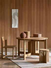 Okrągły stół do jadalni Collector, Drewno dębowe z certyfikatem FSC, Drewno dębowe olejowane, Ø 120 x W 74 cm