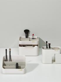 Cosmetische organizer Viva met magnetische sluiting, Kunststof, Off White, B 17 x D 10 cm