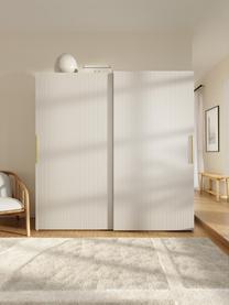 Armario modular Simone, 2 puertas correderas (200 cm), diferentes variantes, Estructura: aglomerado con certificad, Madera, beige claro, Interior Premium (An 200 x Al 200 cm)
