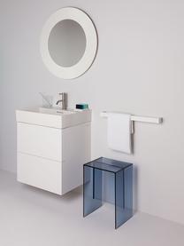 Mesa auxiliar de diseño Max-Beam, Vidrio acrílico tintado con certificado Greenguard, Azul, An 33 x Al 47 cm