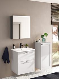 Koupelnová skříňka s umyvadlem a matným povrchem Rafaella, Světle šedá, Š 60 cm, V 67 cm