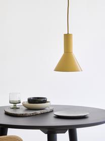 Malá závesná lampa Lyss, Okrovožltá, Ø 18 x V 23