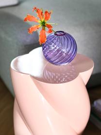 Beistelltisch Marshmallow, Glasfaser, Rosa, Ø 30 x H 40 cm