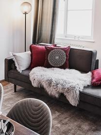 Jehněčí kůže s dlouhým vlasem Ella, kudrnatá, Světle šedá, Š 50 cm, D 80 cm