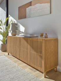 Credenza in legno di quercia Beyla, Legno di quercia, Larg. 180 x Alt. 72 cm