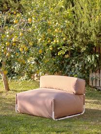 Fauteuil futon de jardin Square, Rose, larg. 101 x prof. 101 cm
