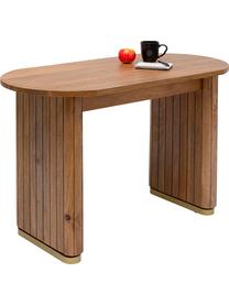Schreibtisch Grace aus Mangoholz, Beine: Mangoholz, lackiert, Mangoholz, B 110 x T 55 cm