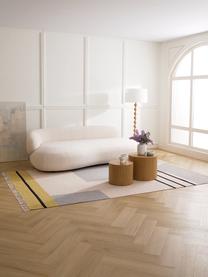 Ręcznie tkany dywan kilim Indiana, 100% bawełna organiczna z certyfikatem GOTS, Wielobarwny, S 120 x D 180 cm (Rozmiar S)