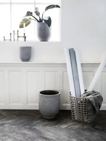 Grote plantenpottenset Gard van beton, set van 3, Vezelcement, Lichtgrijs, Set met verschillende formaten