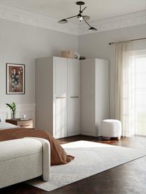 Armoire d'angle modulaire Charlotte, larg. 165 cm, plusieurs variantes, Gris, Basic Interior : larg. 165 x haut. 200 cm, avec module d'angle