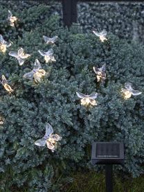 Solar Lichterkette Papillon, 280 cm, Lampions: Kunststoff, Schwarz, Transparent, L 280 cm