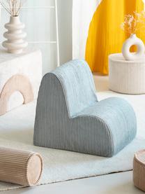 Silla infantil de pana Cloud, Funda: pana (100% poliéster) pro, Pana verde menta, An 50 x Al 50 cm