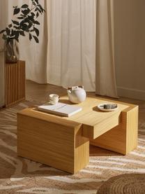 Konferenční stolek Elian, Mahagonové dřevo, Š 70 cm, H 70 cm